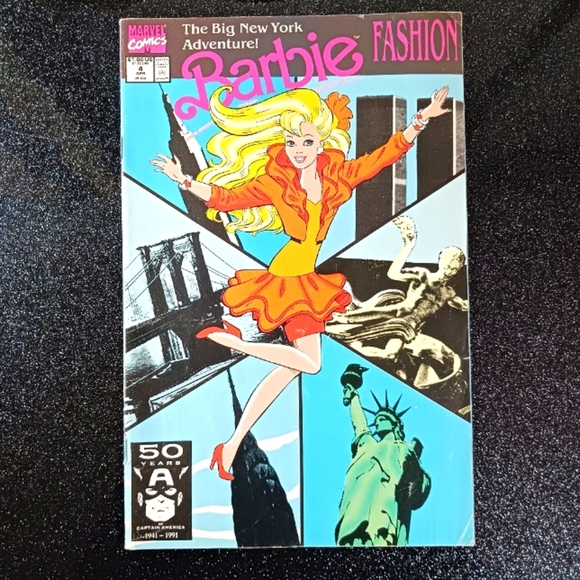Vintage Barbie Fashion Comic Book. Vol. 1. No. 4. April 1991. - Picture 1 of 5